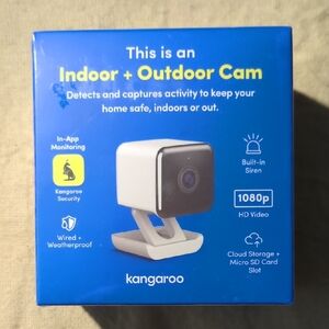 kangaROOS Indoor + Outdoor Cam - Blue and White Only Asking $25 Each